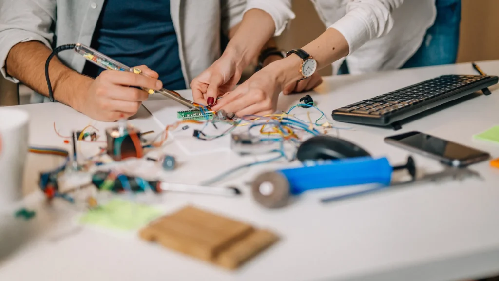 試作塗装で使われる5つの主要技術のイメージ図