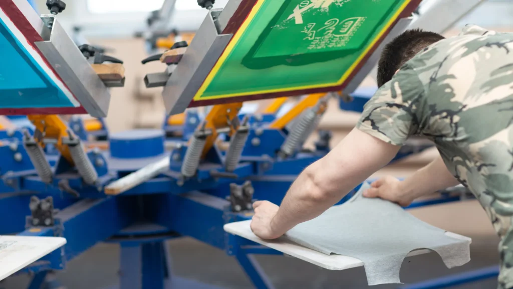 シルクスクリーン印刷の7つの特徴のイメージ図